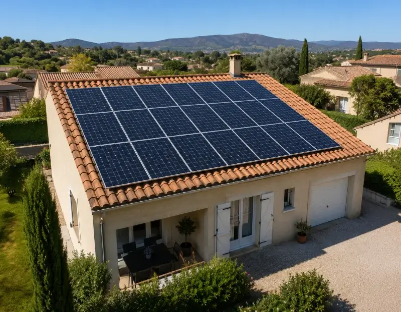 Prime à l'autoconsommation panneaux solaires Lagrasse — aide financière de l'État